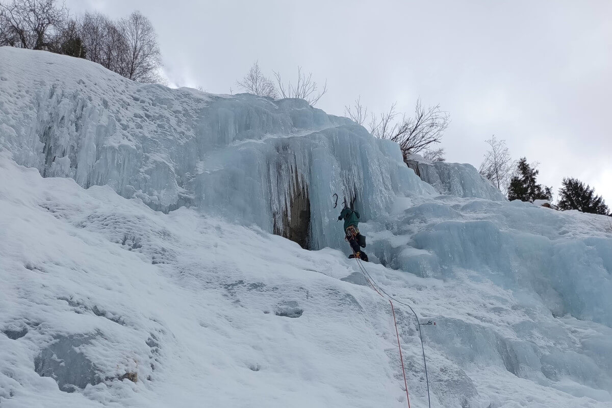 Cascade de Glace à Argentière