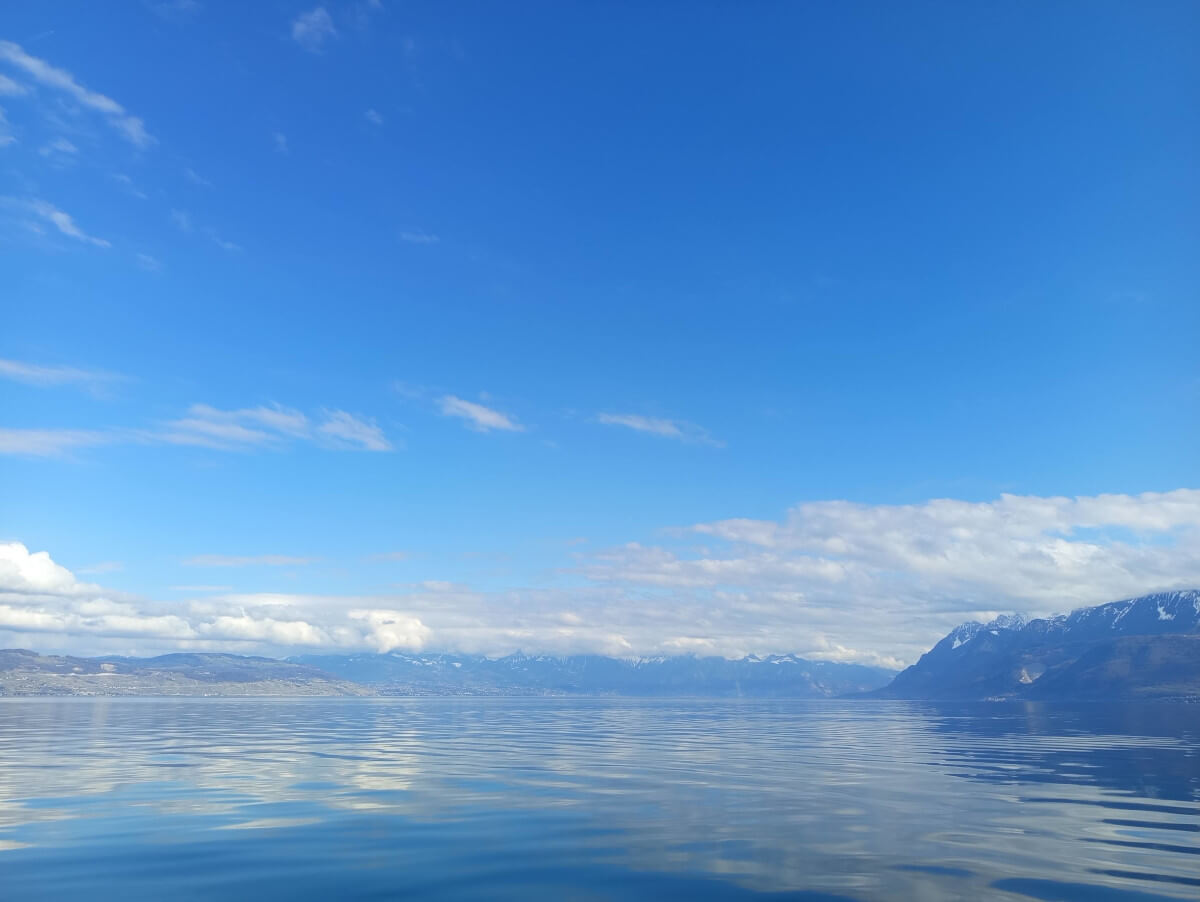 Vue du lac Léman