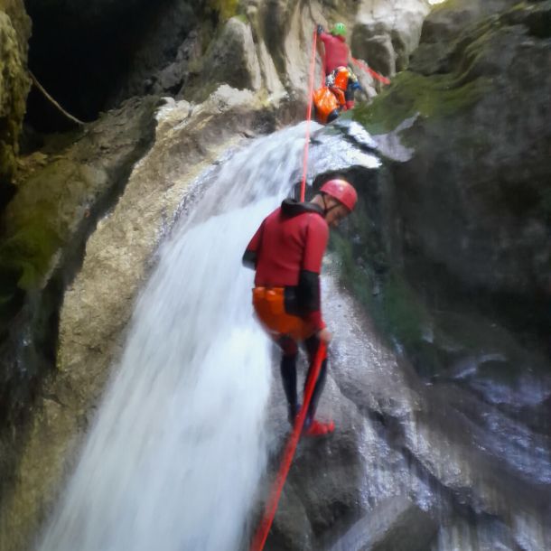 Photo canyon proche Thonon/Evian