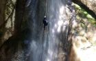 Rappel canyon de Balme à Magland